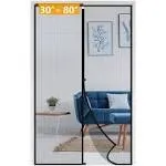 Yotache Fiberglass Magnetic Screen Door Fits Door Size 30 x 80, Screen Size