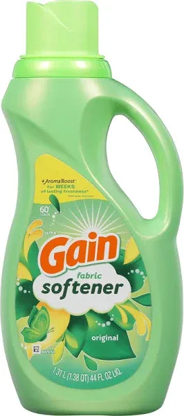 Gain Laundry Liquid Fabric Softener,Conditioner (44 fl oz)