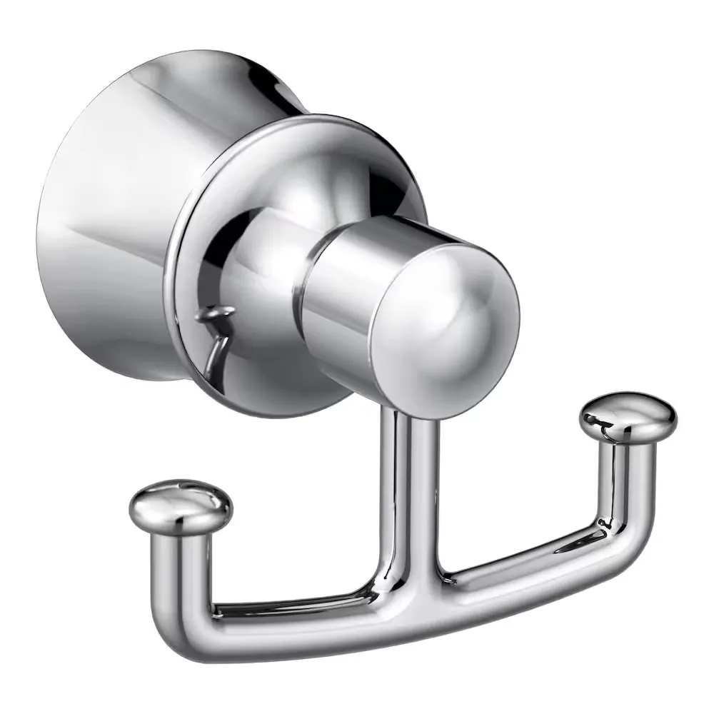 Moen YB2103BN Dartmoor Double Robe Hook - Brushed Nickel