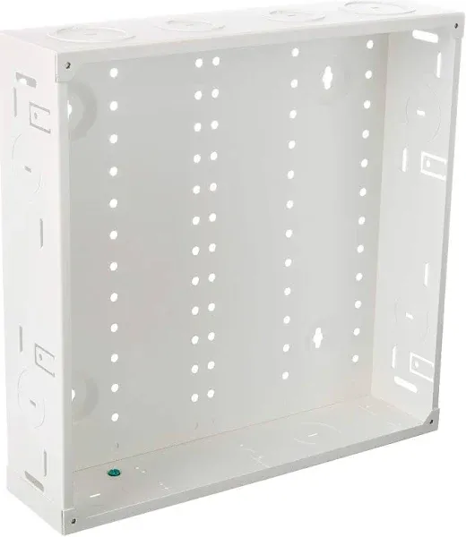 Leviton 47605-14E 14" SMC Series, Structured Media Enclosure only, White