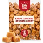 Kraft Caramel Squares Candy, Individually Wrapped, 2-Pound Bag