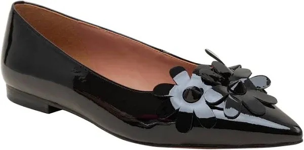 Linea Paolo - NARCISUS - Womens Studded Floral Pointy Toe Flats