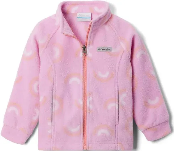 Columbia Toddler Girls' Benton Springs II Printed Fleece Jacket