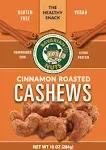 Magic Bavarian Cinnamon Roasted Cashews, 10 oz - Sweet, Gluten-Free, Vegan Nuts, Made in The USA