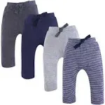 Touched by Nature Organic Cotton Pants Navy Gray / 0-3 Months