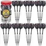 Fat Cat 21 Darts in a Jar Soft Tip, 17 Grams (26-7010), Silver | Quill