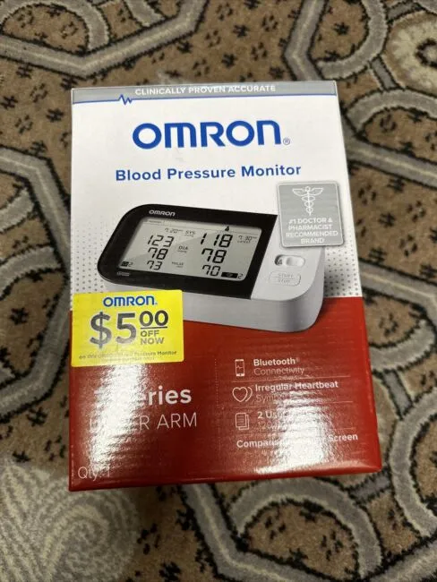 Omron 7 Series Upper Arm Blood Pressure Monitor