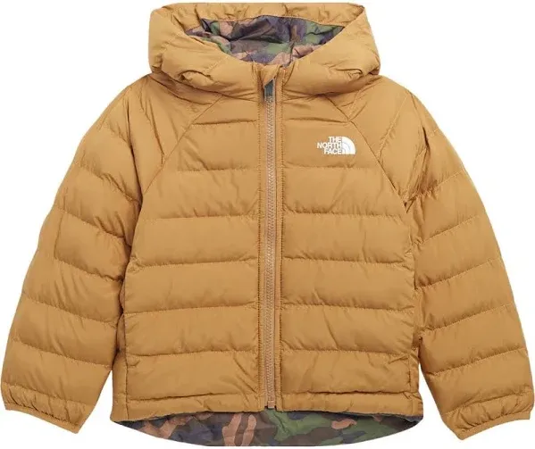 The North Face Kids Reversible Perrito Hooded Jacket Blue 4 Years