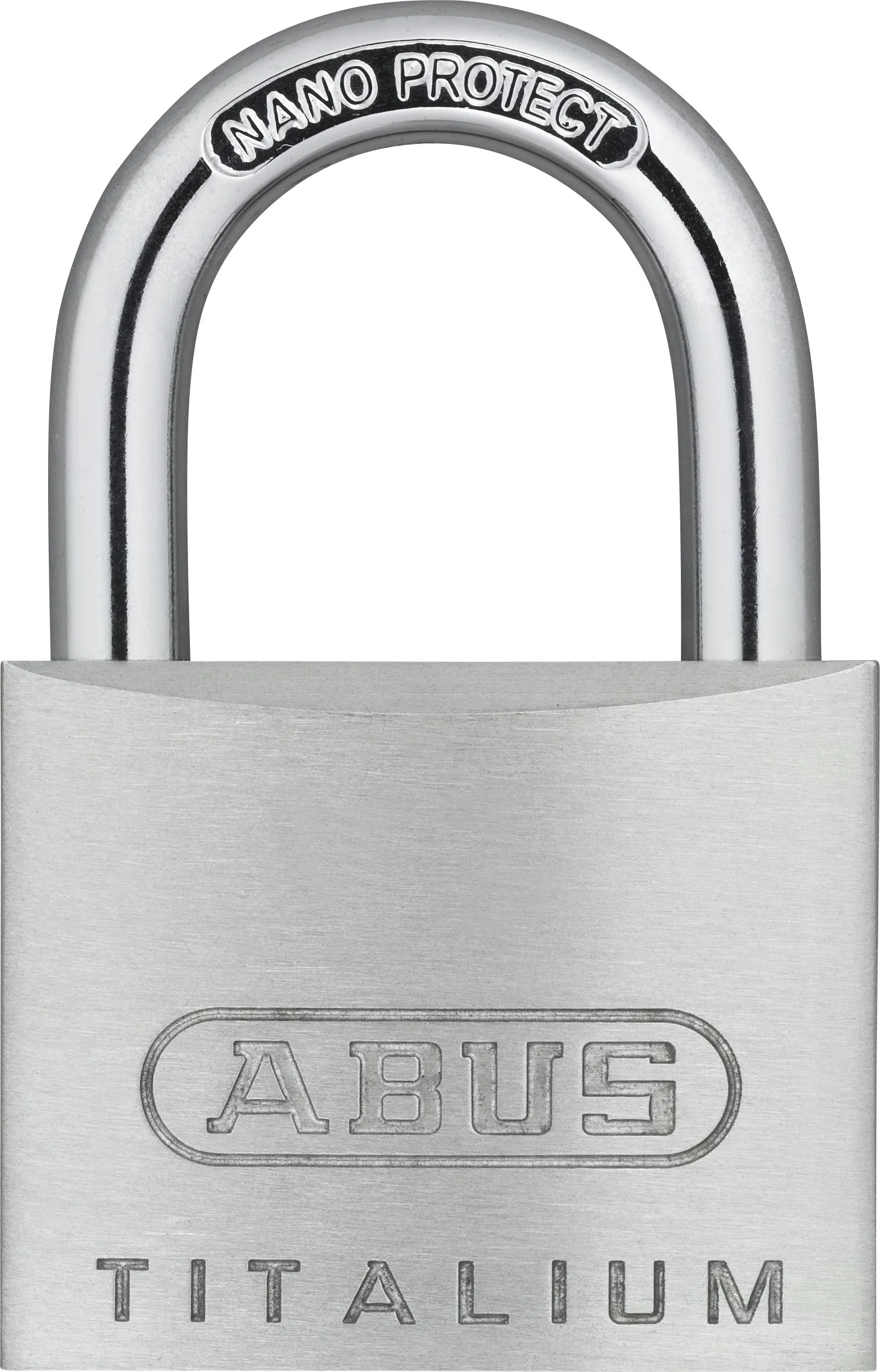 ABUS 80Ti by 40hb40 C KD Titalium Aluminum Alloy Keyed Different Padlock