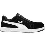 640015 ICONIC SUEDE Black LOW SAFETY SHOE