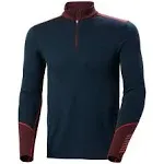 Helly Hansen Lifa Merino Midweight 1/2 Zip Top - Men's Midnight, S