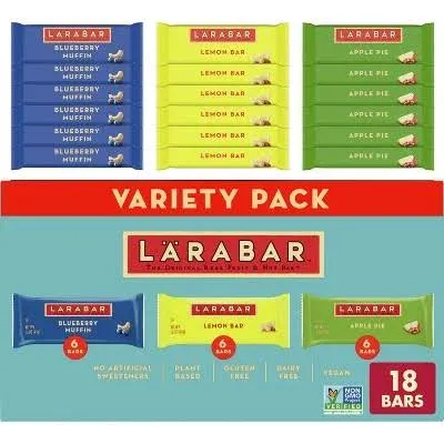 Larabar Variety Pack Fruit and Nut Bars