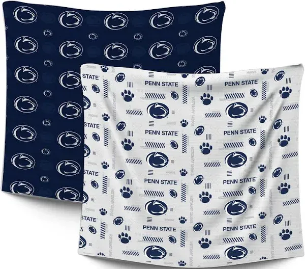 Pegasus Sports NCAA Penn State Nittany Lions Home & Away Baby Blankets