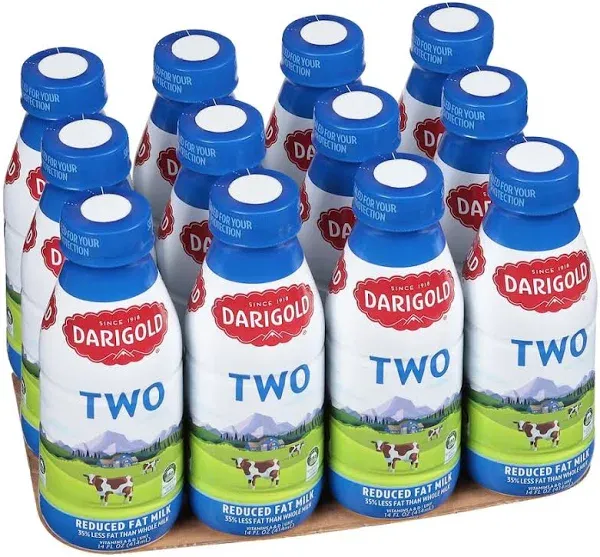 Darigold Milk 2 Percent Low Fat Milk 2 Percent Shelf Stable Milk Made with 9 Essential Nutrients