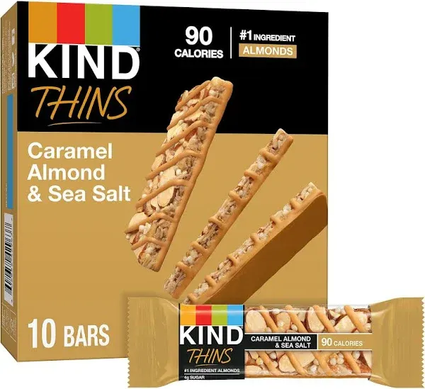 Kind Bars, Caramel Almond & Sea Salt 10 ea