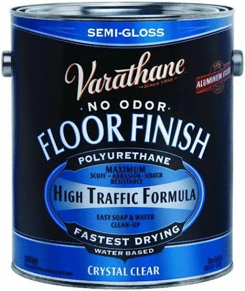 Varathane Floor Finish,Crystal Clear,Satin 230231