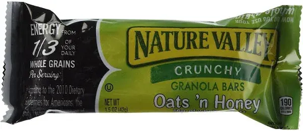 Honey &amp; Oat Granola Bars (49 X 1.49 Ounce )Total Net Wt (73.01 Ounce ), 73.1 ...