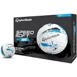 Men&#039;s TaylorMade SpeedSoft Ink Golf Balls - Blue