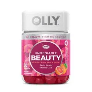 Olly Undeniable Beauty, Gummies, Grapefruit Glam - 60 gummies