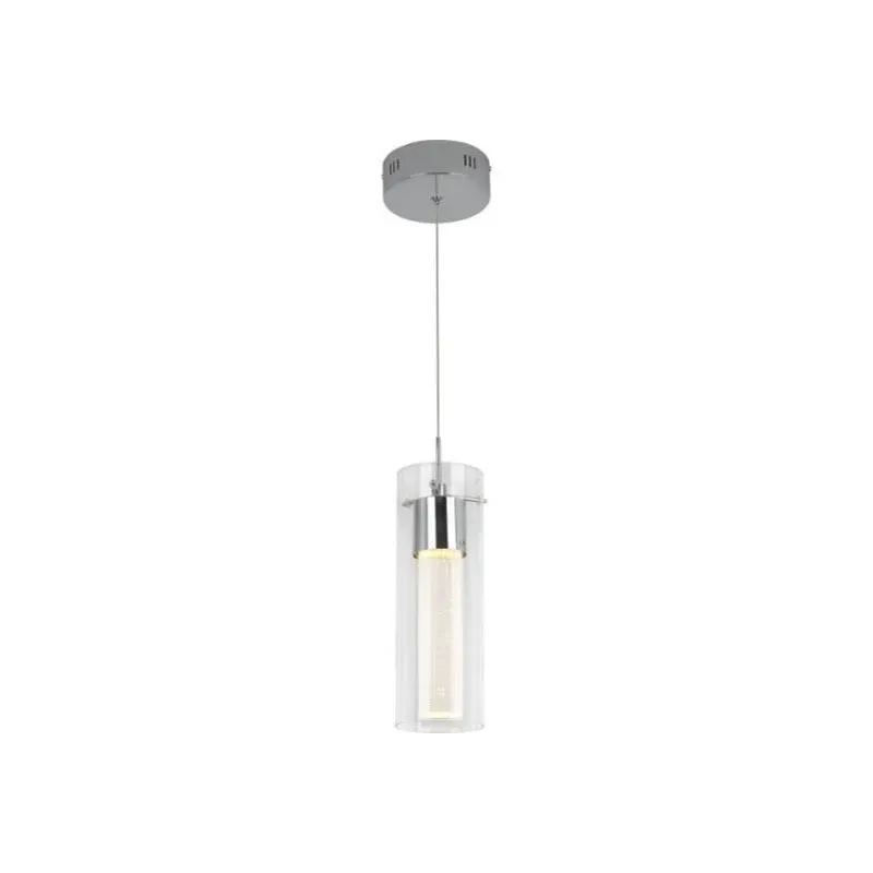 Artika Essence 7.5-Watt Chrome Integrated LED Pendant Light