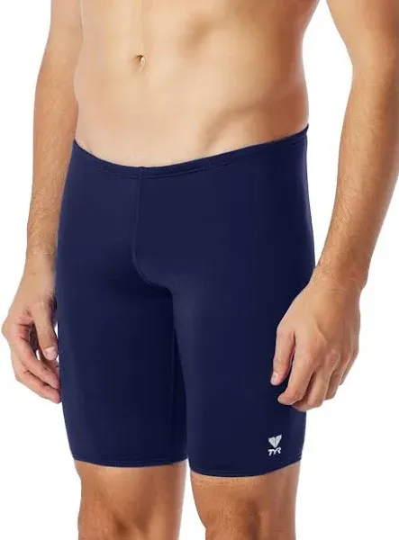 TYR Men's Durafast Elite Solid Jammer Swimsuit, NWT, medium