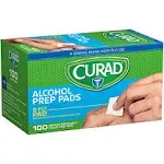 Curad Alcohol Prep Pads, 100-ct. Boxes