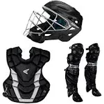 Easton Gametime Adult Catcher's Set, Black