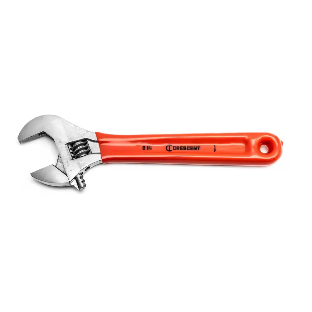 Crescent AC28CVS Adjustable Wrench, 8 in. Cushion Grip