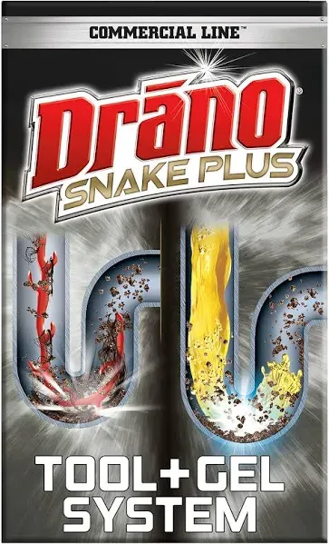 Drano Snake Plus Tool + Gel System