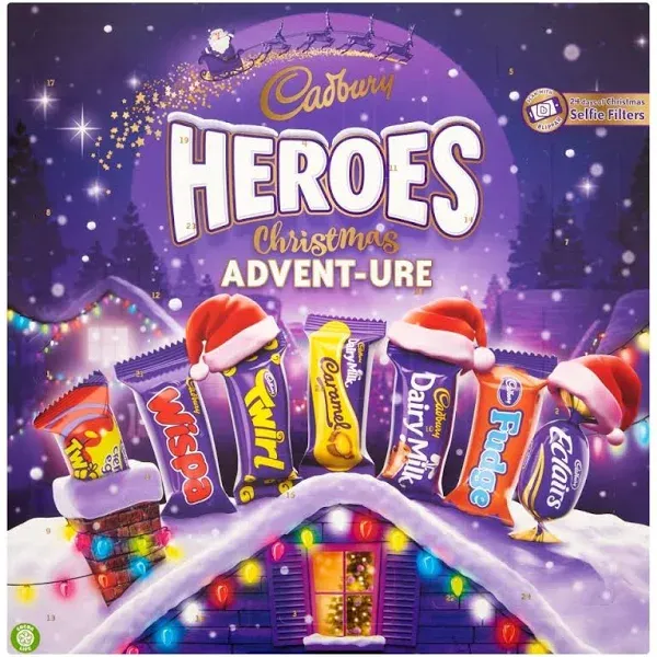 Cadbury Heroes Chocolate Advent Calendar 230g