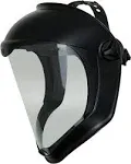 Bionic Face Shield, Matte Black Frame, Clear Lens