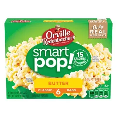 Orville Redenbacher's SmartPop! Butter Popcorn 12 Count / 2.7 oz