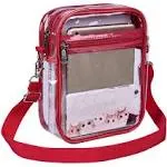 Clear Purse Stadium Clear Messenger Bag Stadium Approved for Men and Women