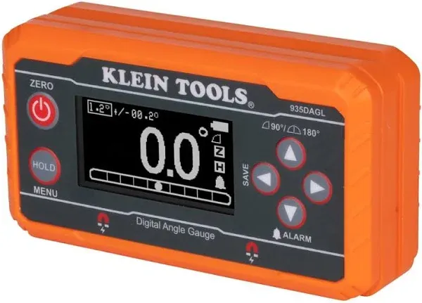 Klein Tools 935DAG Digital Electronic Level and Angle Gauge, Measures 0 - 90 and