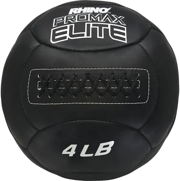 Champion Sports 8 lbs Rhino ProMax Elite Medicine Ball, Black