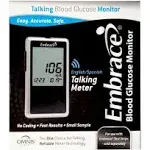 Embrace Talk Blood Glucose Meter