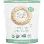 One Degree Organic Foods Sprouted Spelt Flour, 80 Ounce