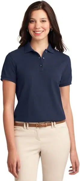 Port Authority L500 Ladies Silk Touch Polo