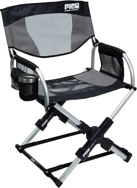 Pico Arm Chair Folding Director&#039;s Chair with Carry Bag