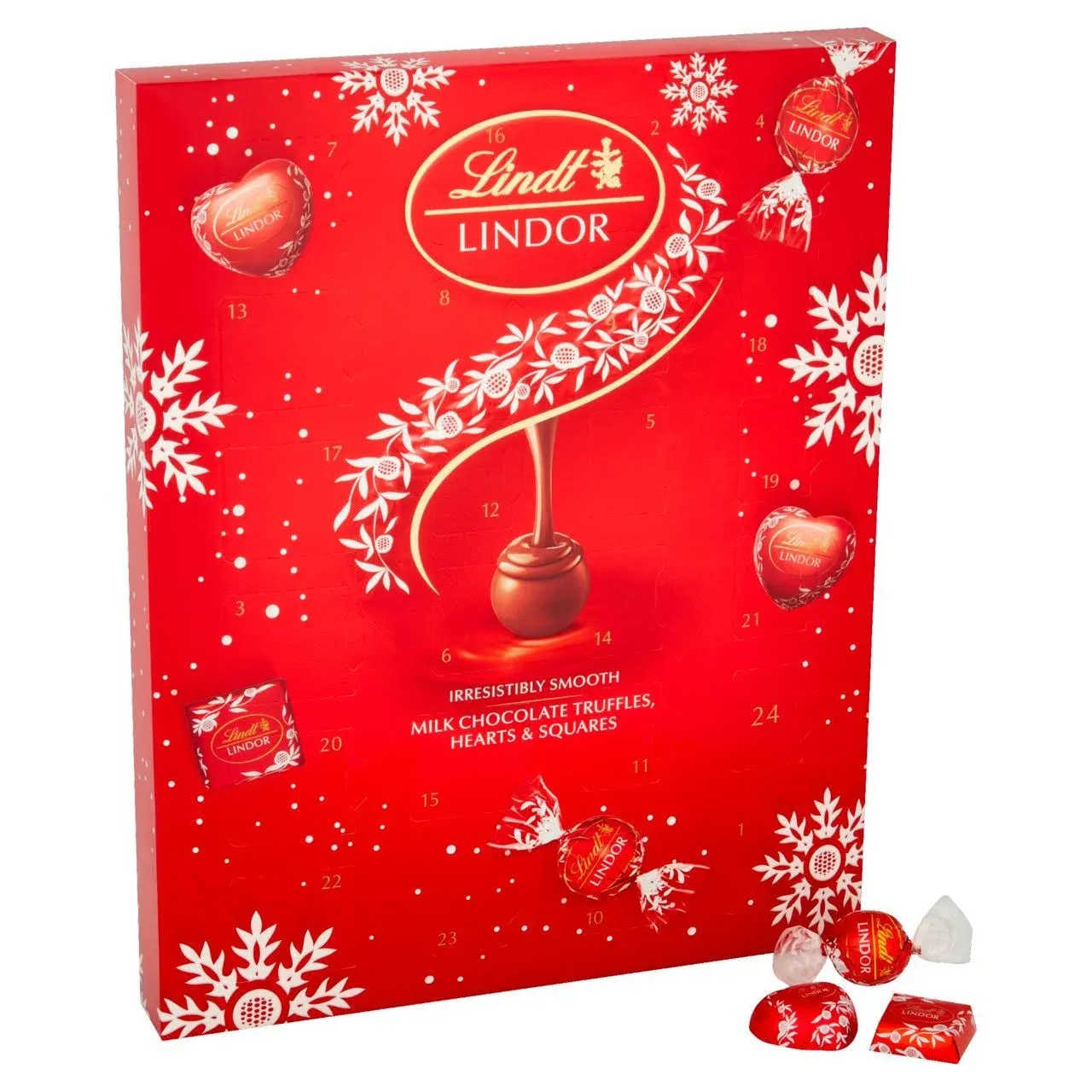 Lindt 300g Lindor Milk Chocolate Advent Calendar