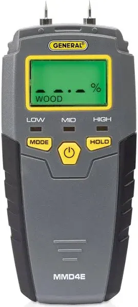 General Tools MMD4E Digital Moisture Meter