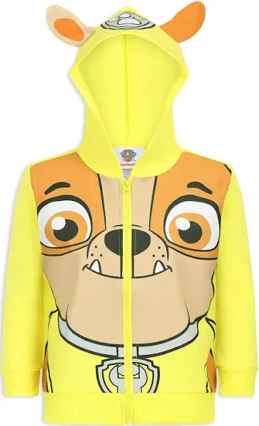 Nickelodeon Boy's Paw Patrol Character Hoodie with 3D Ears for Kids