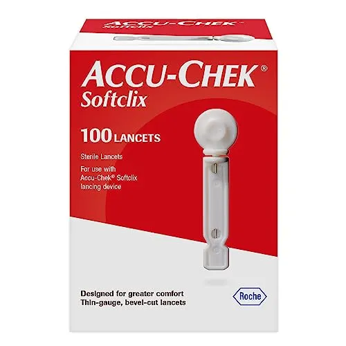  Accu-Chek softclix 100 Lancets New unopened Box