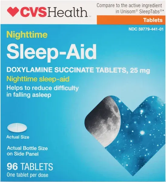 CVS Health Nighttime Sleep Aid Tablets