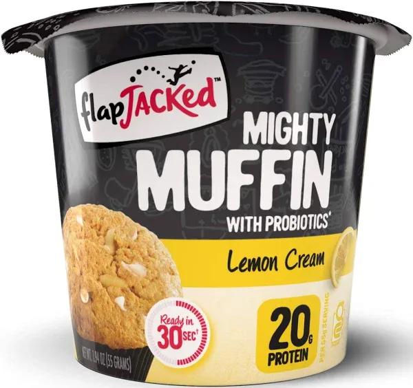 FlapJacked Mighty Muffins with Probiotics