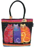 Feline Friends Large Tote