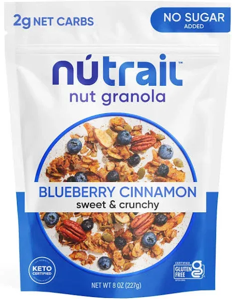 Nutrail Blueberry Cinnamon Nut Granola