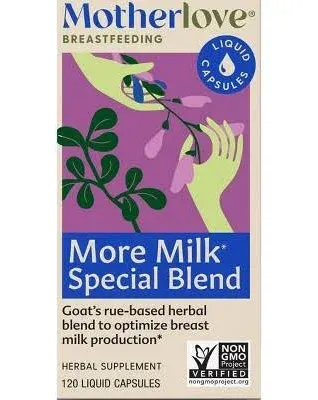 Motherlove - More Milk Special Blend - 120 capsules