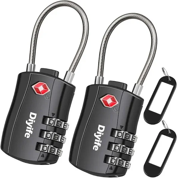 Diyife TSA Luggage Locks