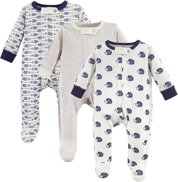 Touched by Nature Baby Girls' Organic Cotton Sleep and Play